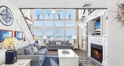 Fragile Magic: Oceanfront w/ Hot Tub & Private Walkway