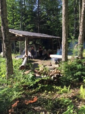 Overnattingsstedets uteområder