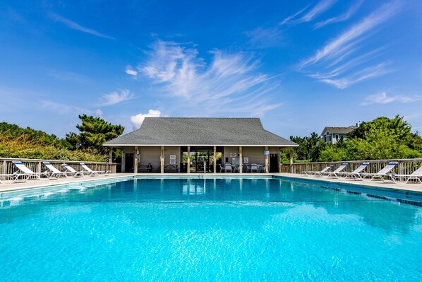 Pool - Sea Nest – Beach, Pool, Hot Tub & Pets (Corolla)