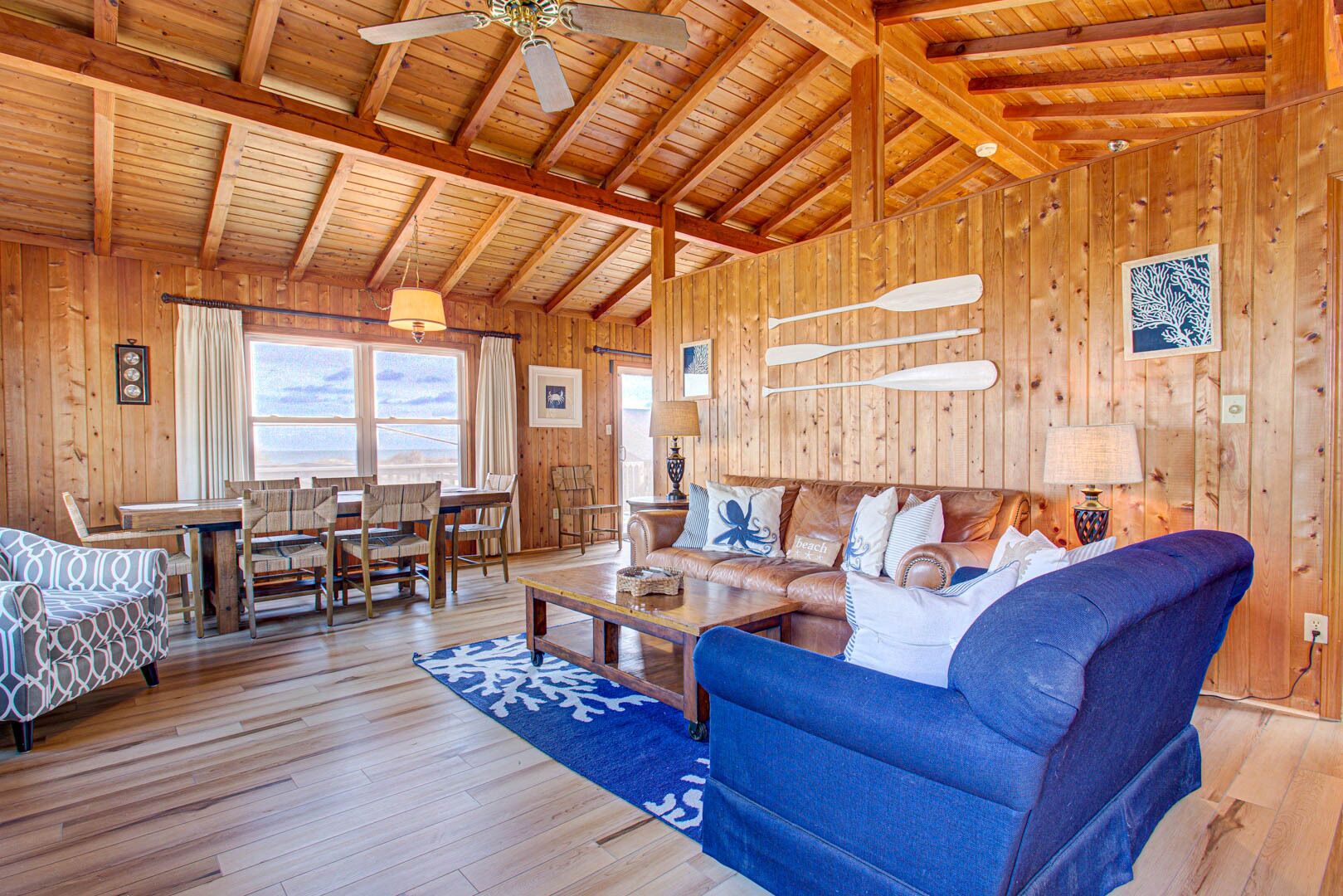 TV, DVD player, table football, ping pong