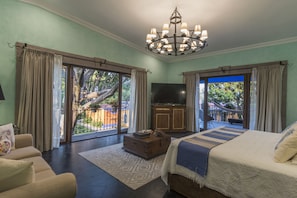 Studio Suite Deluks | Dilengkapi dengan perabotan berbeda-beda, Wi-Fi gratis, dan seprai linen