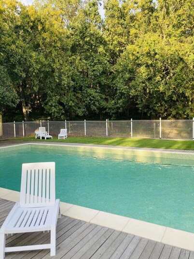 Au Coeur de la Forêt en Drôme Provençale - swimming pool