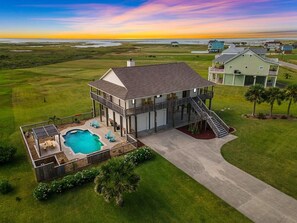 Pool - Secluded Getaway with Pool and Game Room (Galveston)