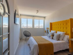 3 dormitorios, tabla de planchar con plancha, Internet y ropa de cama