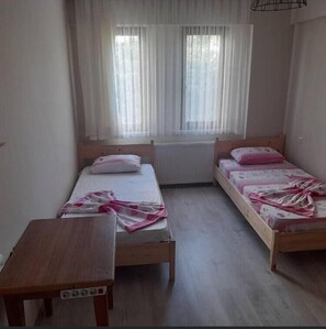 Classic Double or Twin Room, 1 Bedroom, Garden View | Desk, laptop workspace, soundproofing, iron/ironing board