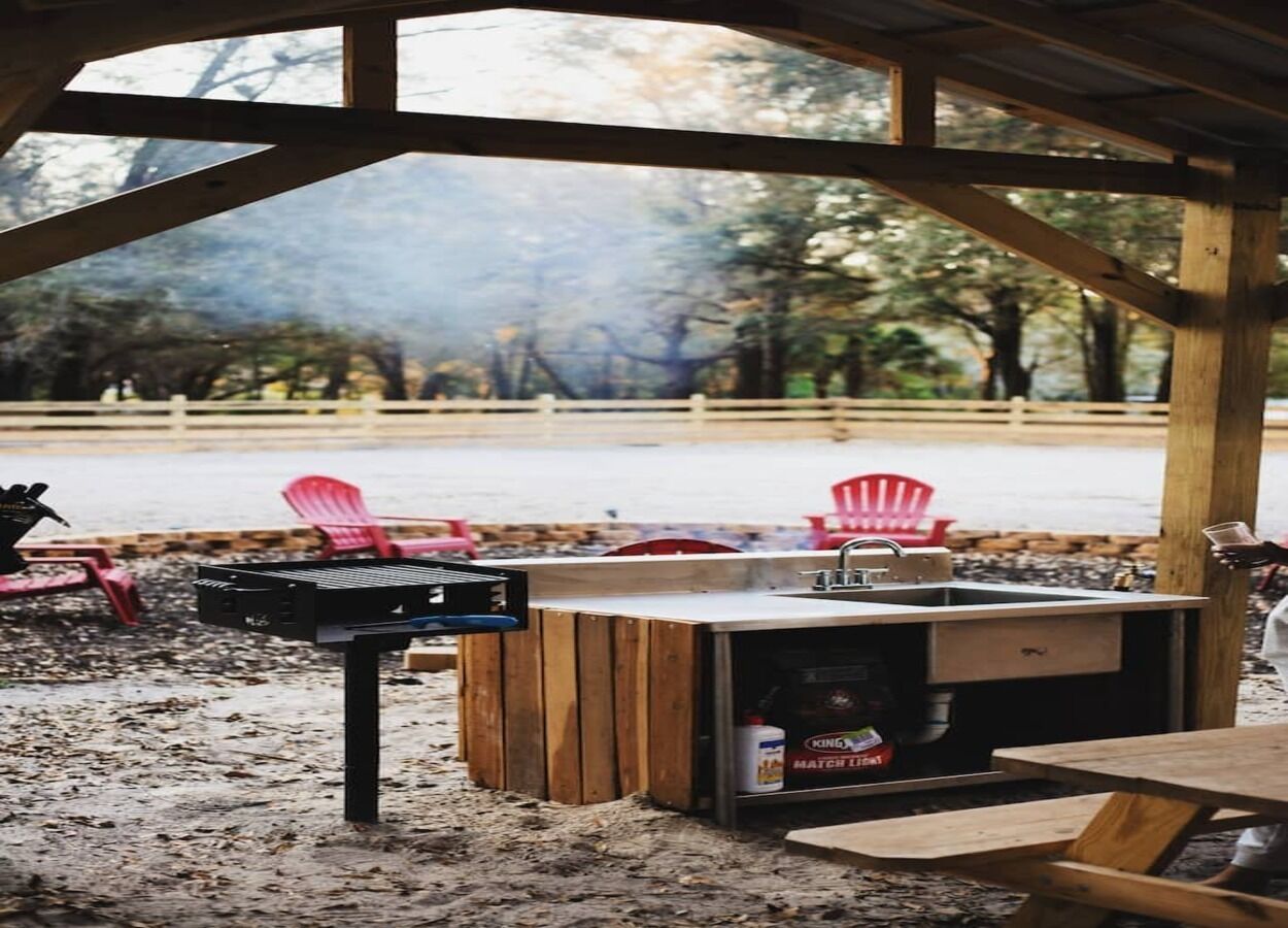 Enceinte de l’hébergement