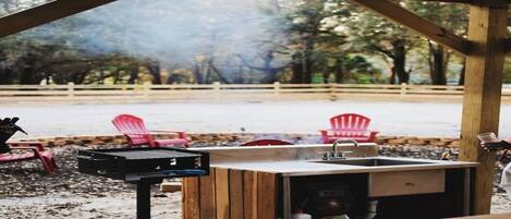 Overnattingsstedets uteområder