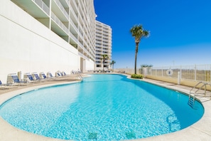 Indoor pool, a heated pool