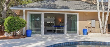 Una piscina climatizada