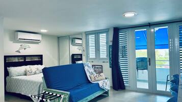 1 bedroom, iron/ironing board, travel crib, free WiFi