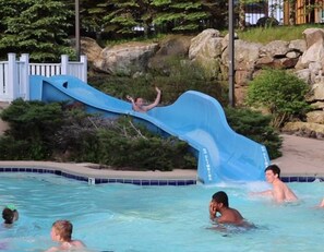 A heated pool - Lux Stay USA | Pool view Crest Ski-in/out | Hot Tub| AS241 (Snowshoe)