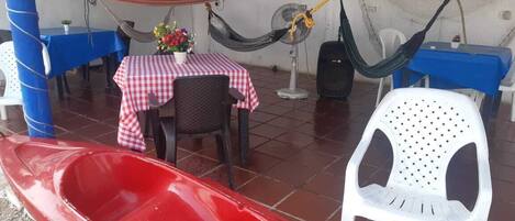 Restaurante al aire libre