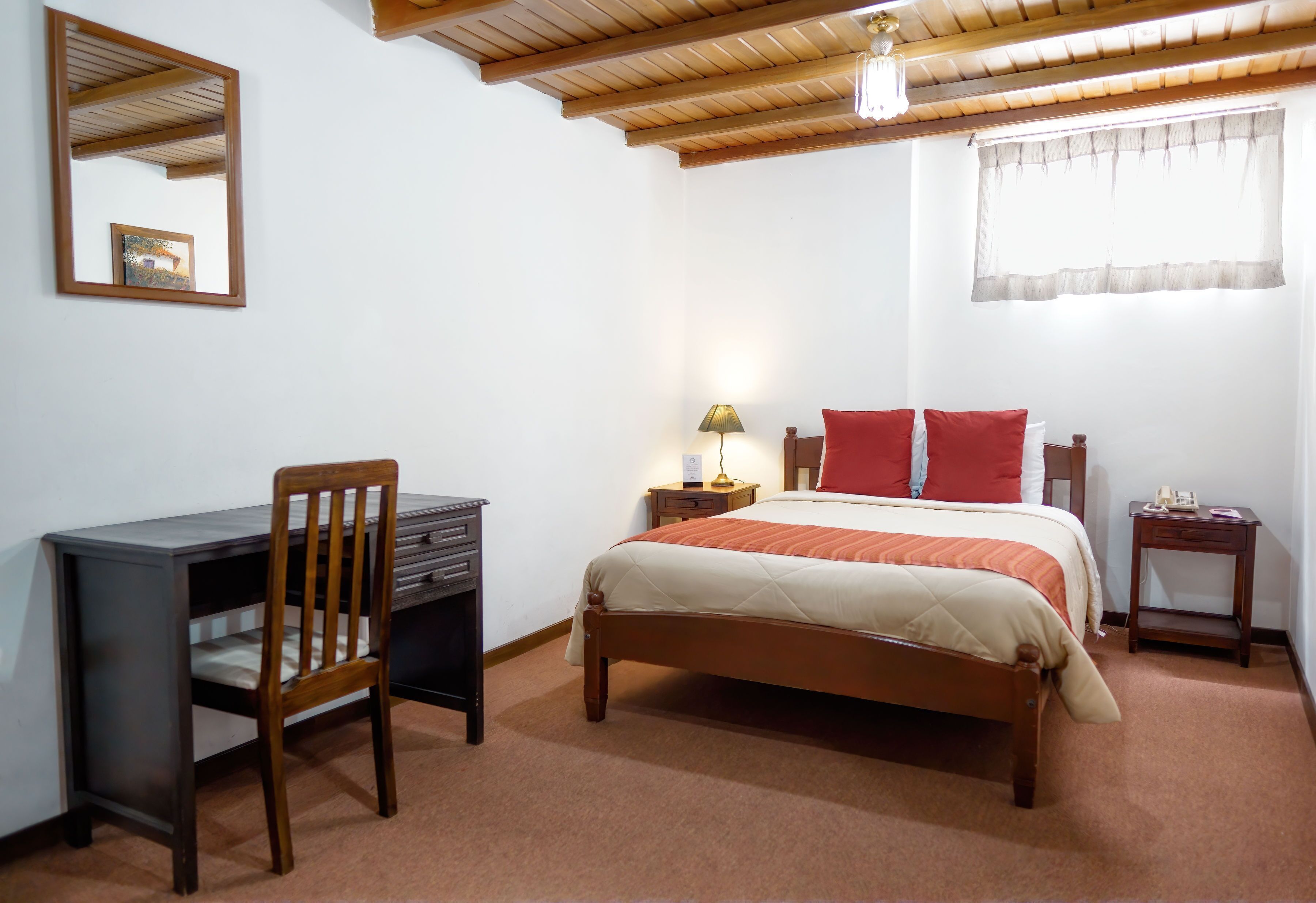 Down comforters, free WiFi, bed sheets