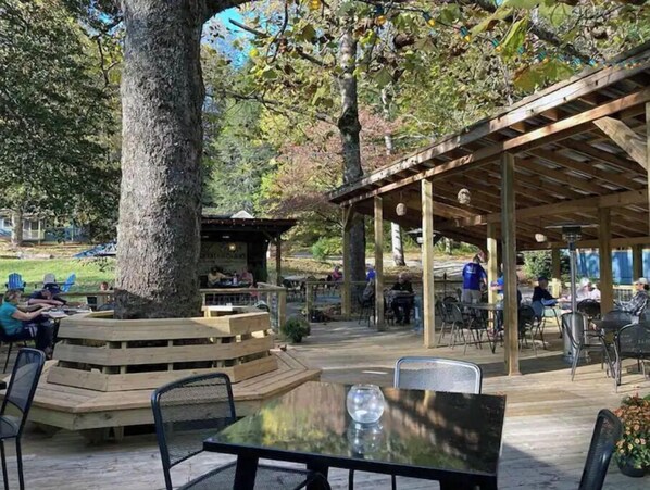 Restauration en plein air