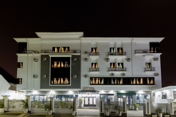 Façade de l’hébergement