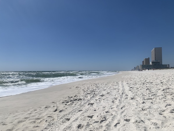 Beach nearby