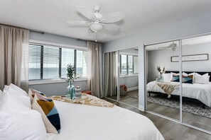 2 slaapkamers, een strijkplank/strijkijzer, wifi, beddengoed