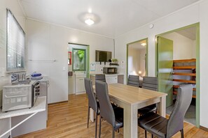 Cabaña superior | Área de sala de estar