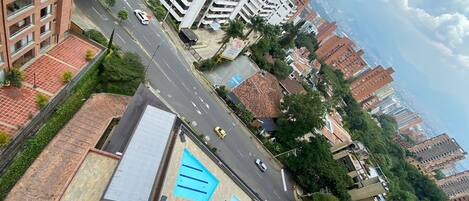 Piscina all'aperto, una piscina riscaldata