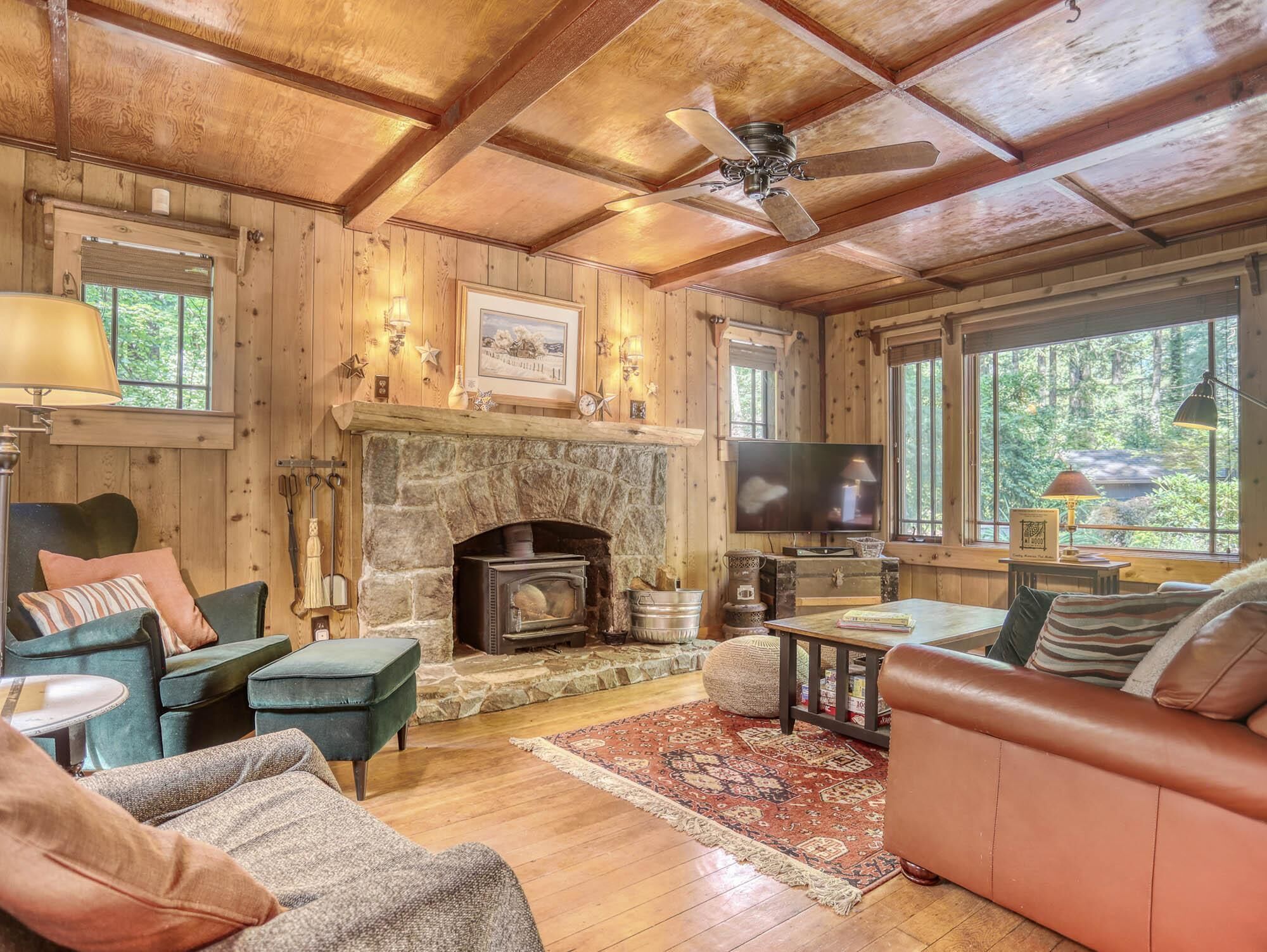 獨棟房屋, 多張床 (Wallace Cottage) | 客廳