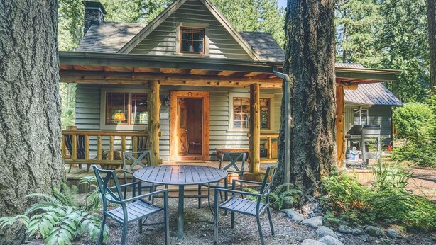 Ferienhaus, Mehrere Betten (Wallace Cottage) | Balkon