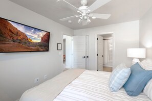 5 Schlafzimmer, Bügeleisen/Bügelbrett, kostenloses WLAN, Bettwäsche