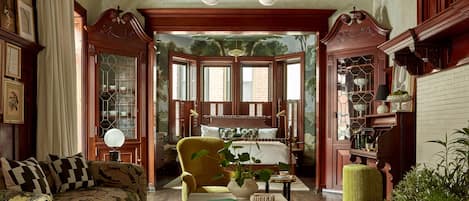 Suite studio Junior, 1 trÚs grand lit (Unit No. 5, The Eliza) | Literie de qualité, décor unique, ameublement unique