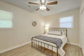 5 bedrooms, iron/ironing board, travel cot, free WiFi