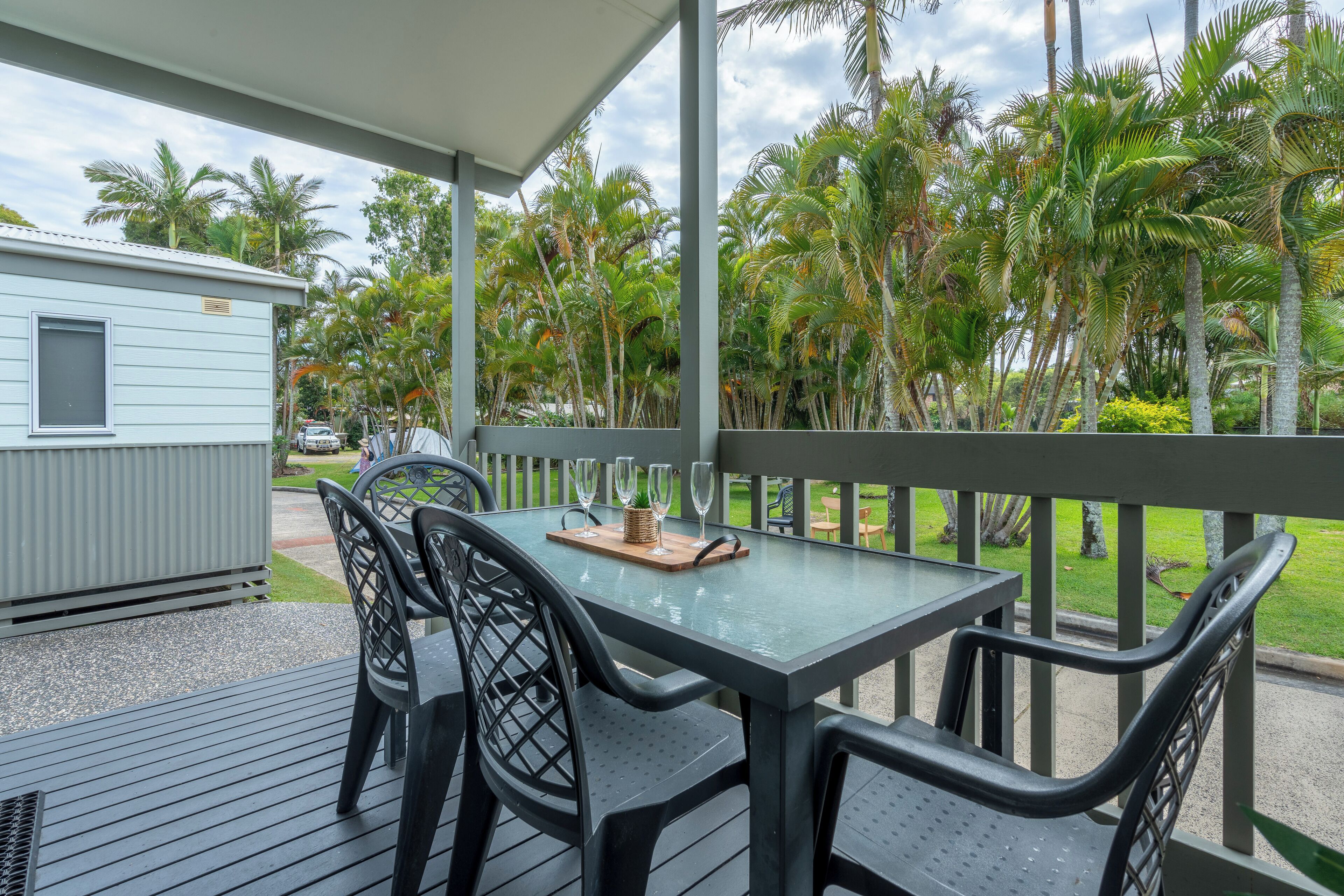 Superior Cabin, 2 Bedrooms | Terrace/patio