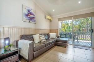 高级小屋, 3 间卧室 | 起居区