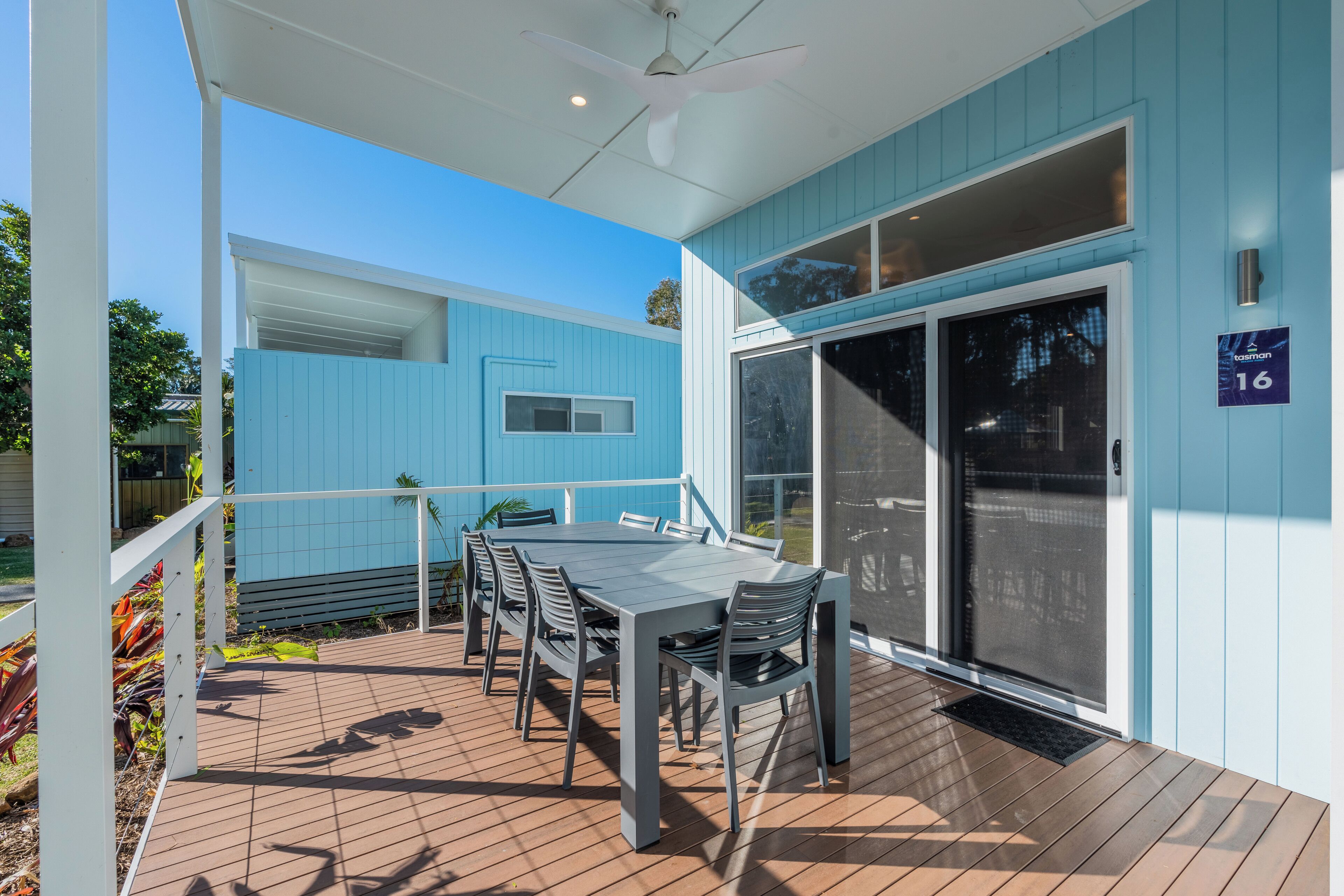 Premium Cabin, 3 Bedrooms, Pool View | Terrace/patio