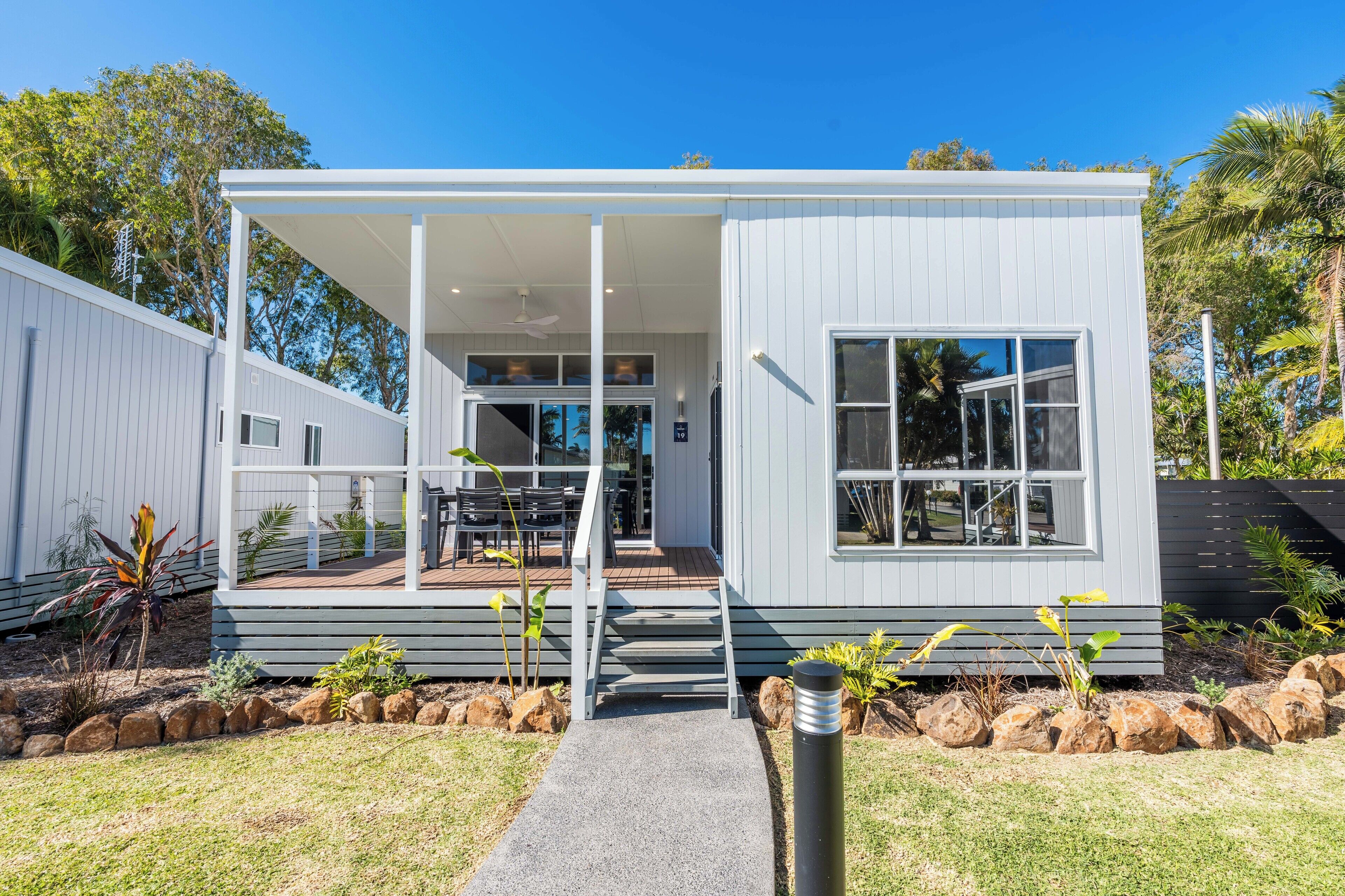 Premium Cabin, 2 Bedrooms, Non Smoking, Garden View | Terrace/patio