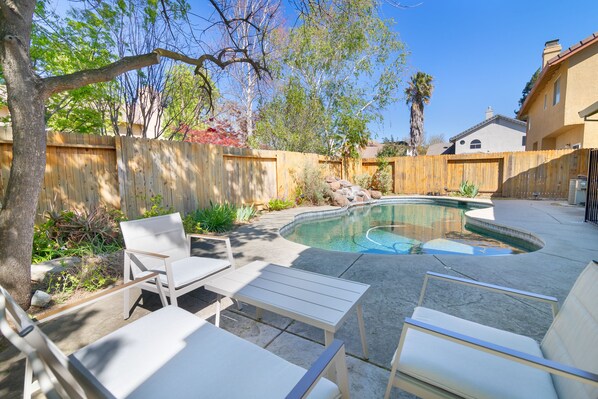 Alberca al aire libre 