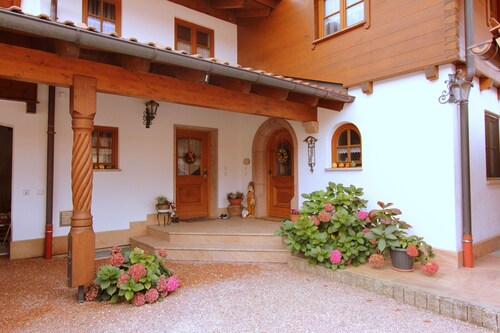 Ferienwohnung für 1 - 2 Pers., Wohnzimmer, Schlafzimmer, Küche, Du/WC, Balkon