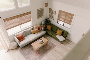 Smart TV, books, stereo, computer monitors