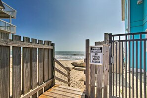 Beach nearby