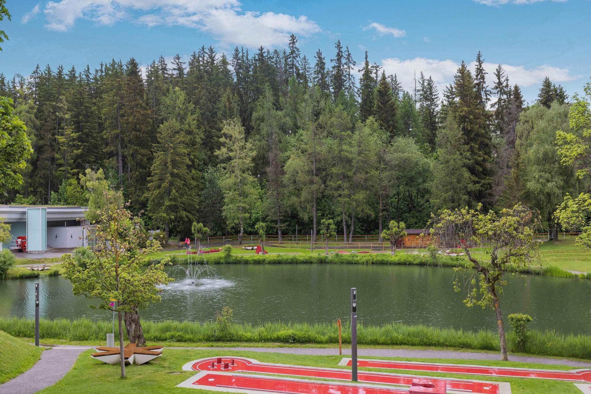 Enceinte de l’hébergement