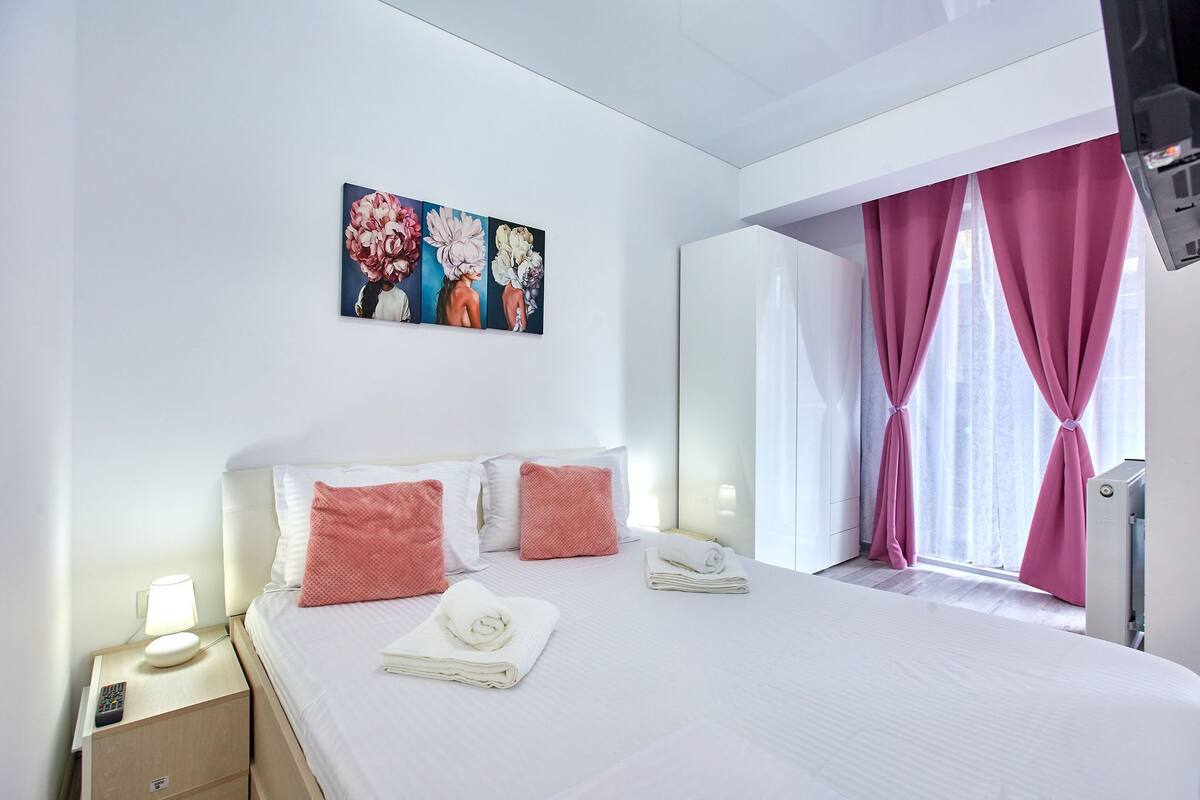 Appartement Classique | 1 chambre, fer et planche Ă repasser, Wi-Fi gratuit, draps fournis