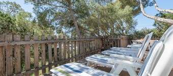 Casa de vacaciones 'Es Jaç' con vistas a la montaña y jardín
