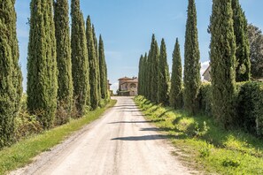 Property grounds - Apartment Torre di Corsanello with Lake View, Garden & Wi-Fi (Monteroni d'Arbia)