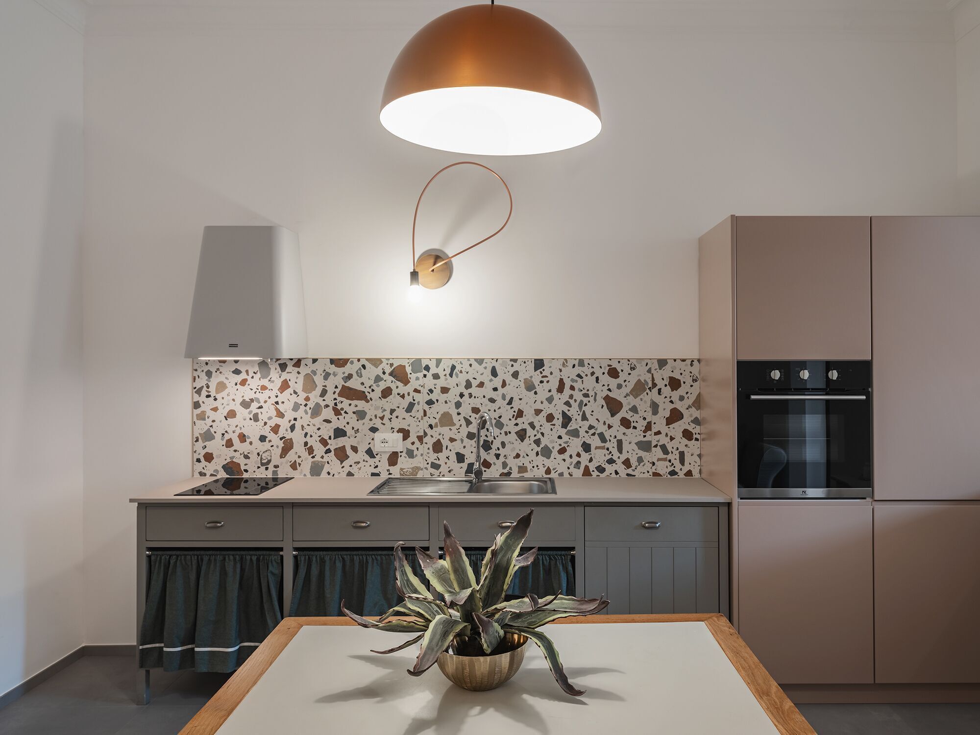 Cozinha privada | Geladeira, fogão, cooktop, lava-louças