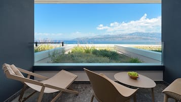 Superior Twin Room, Sea View (with 2 extra beds) | Balcony view
