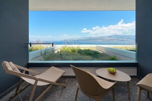 Superior Twin Room, Sea View (with 2 extra beds) | Balcony view