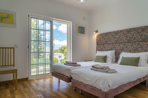 6 chambres, draps en coton égyptien, literie de qualité supérieure
