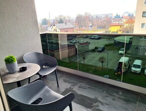 Studio (Studio Apartment with Terrace) | Balcony - Wellness Apartments (Varazdin)