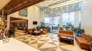 Sala de estar en el lobby