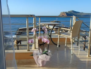 Balcony - Litinas Casa-In front of the Sea (Chania)