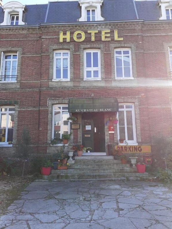 Façade de l’hébergement