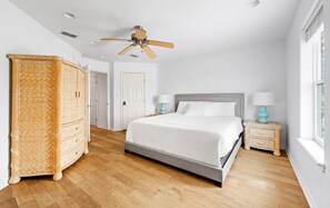 2 bedrooms, iron/ironing board, travel crib, WiFi