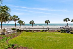 On the beach - ~ Beachfront Oasis ~  Oceanfront Condo in Arcadian One (Myrtle Beach)